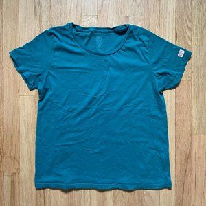Topo Designs Relaxed Cotton Scoop Neck T-Shirt